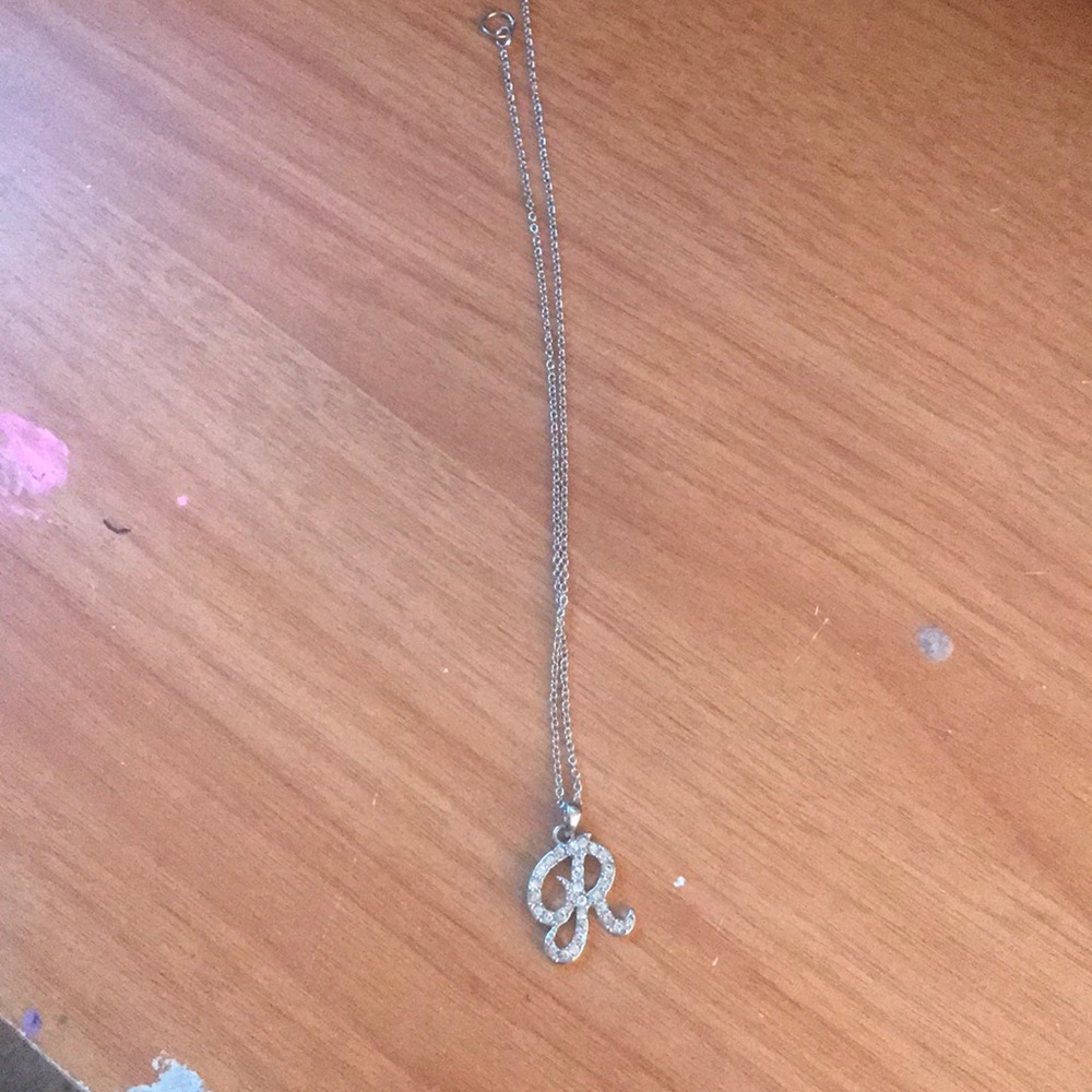 R necklace